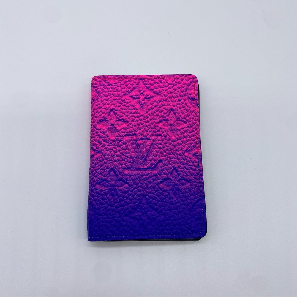 Louis Vuitton Neon Pocket Organizer Wallet by Virgil Abloh